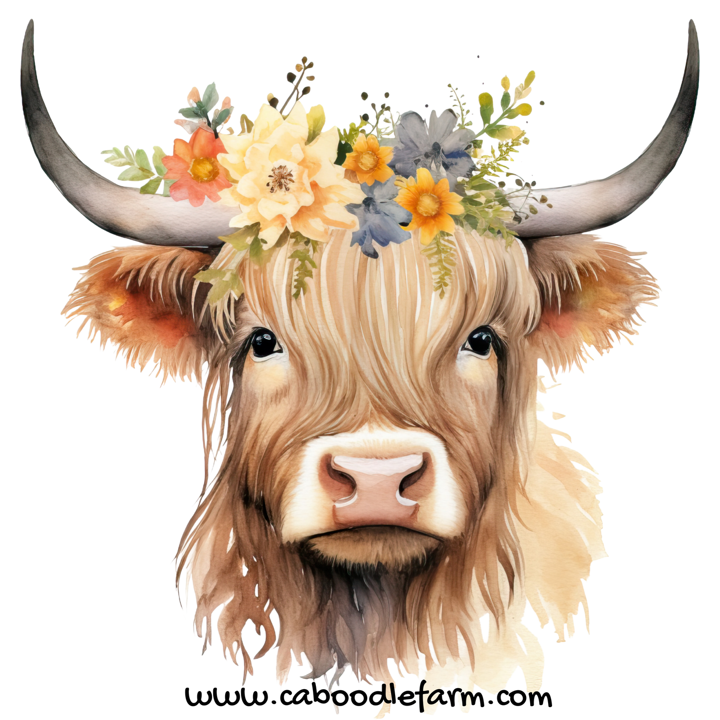 Hippie Cow T-shirt
