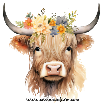 Hippie Cow T-shirt