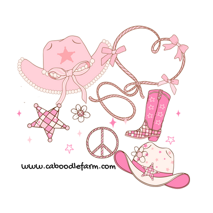 Pink Cow Girl T-shirt