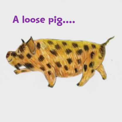 The Pig that Upset the Pumpkin Cart - Hardcover